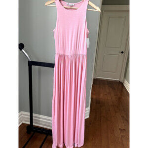 Stilletto's women's Sleeveless Maxi Dress In Blush Size S